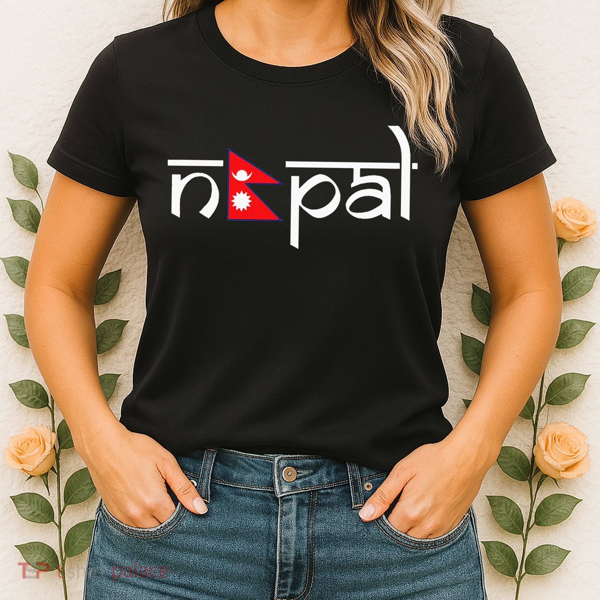 Nepal Flag Women's T-Shirt