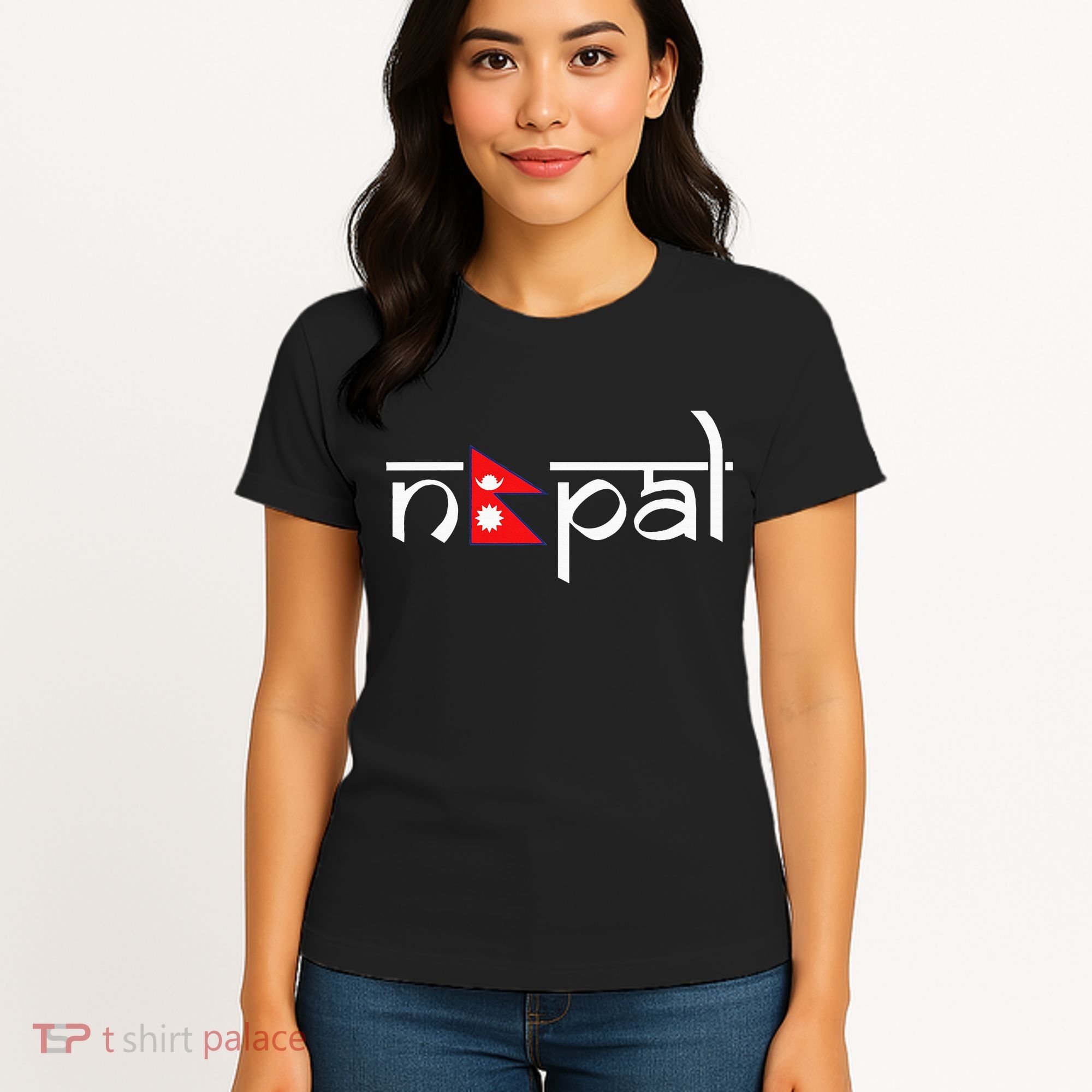 Nepal Flag Women's T-Shirt