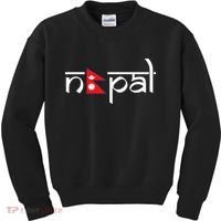 Nepal Flag Kids Sweatshirt thumb 0