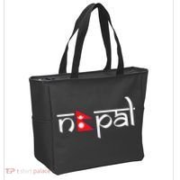 Nepal Flag Tote Bag thumb 2