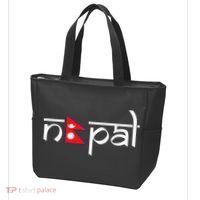 Nepal Flag Tote Bag thumb 3