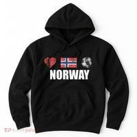Norway Football Hoodie thumb 0