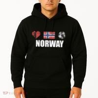 Norway Football Hoodie thumb 2