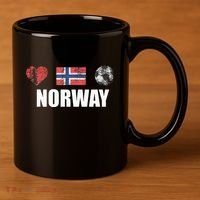 Norway Football 11oz C Handle Ceramic Mug thumb 3