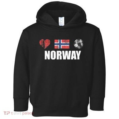 Norway Football Toddler Hoodie