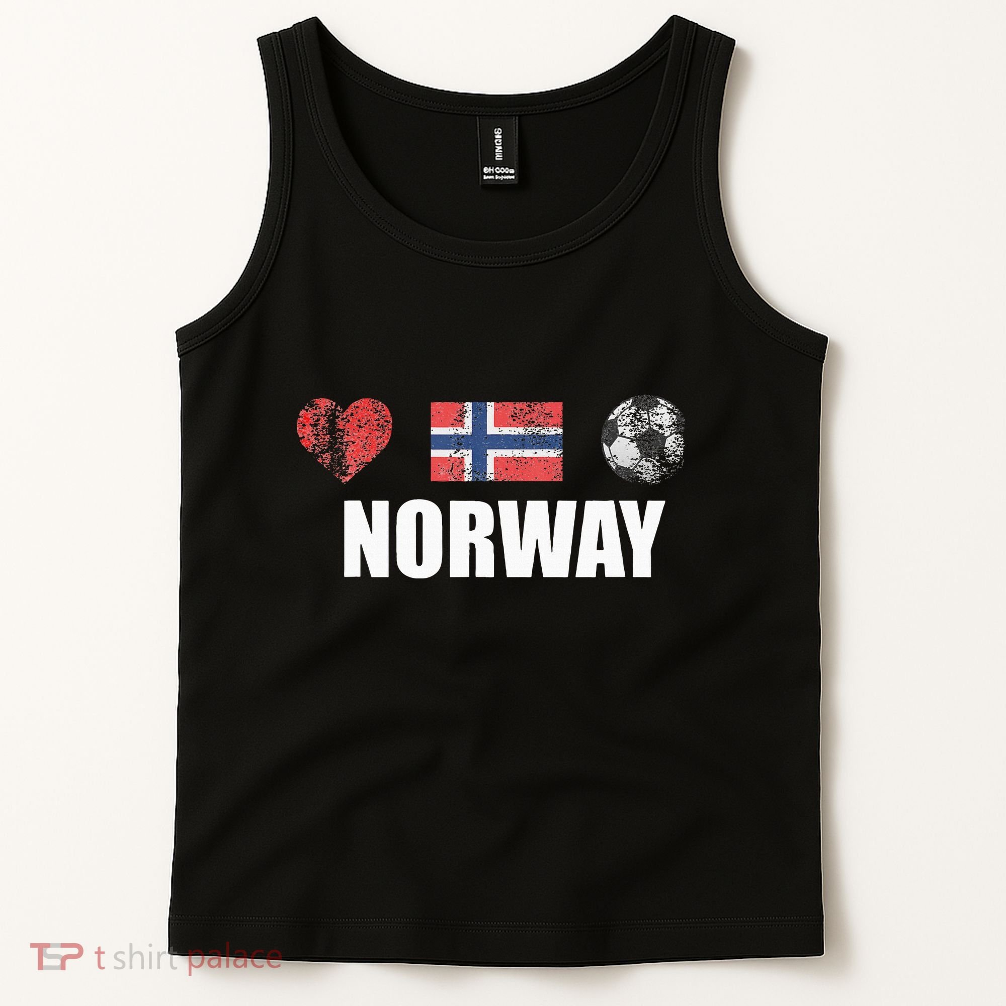 Norway Football Tank Top
