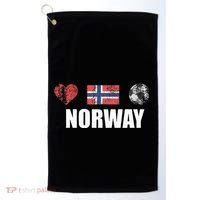 Norway Football Golf Towel thumb 0