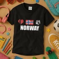 Norway Football Kids T-Shirt thumb 3