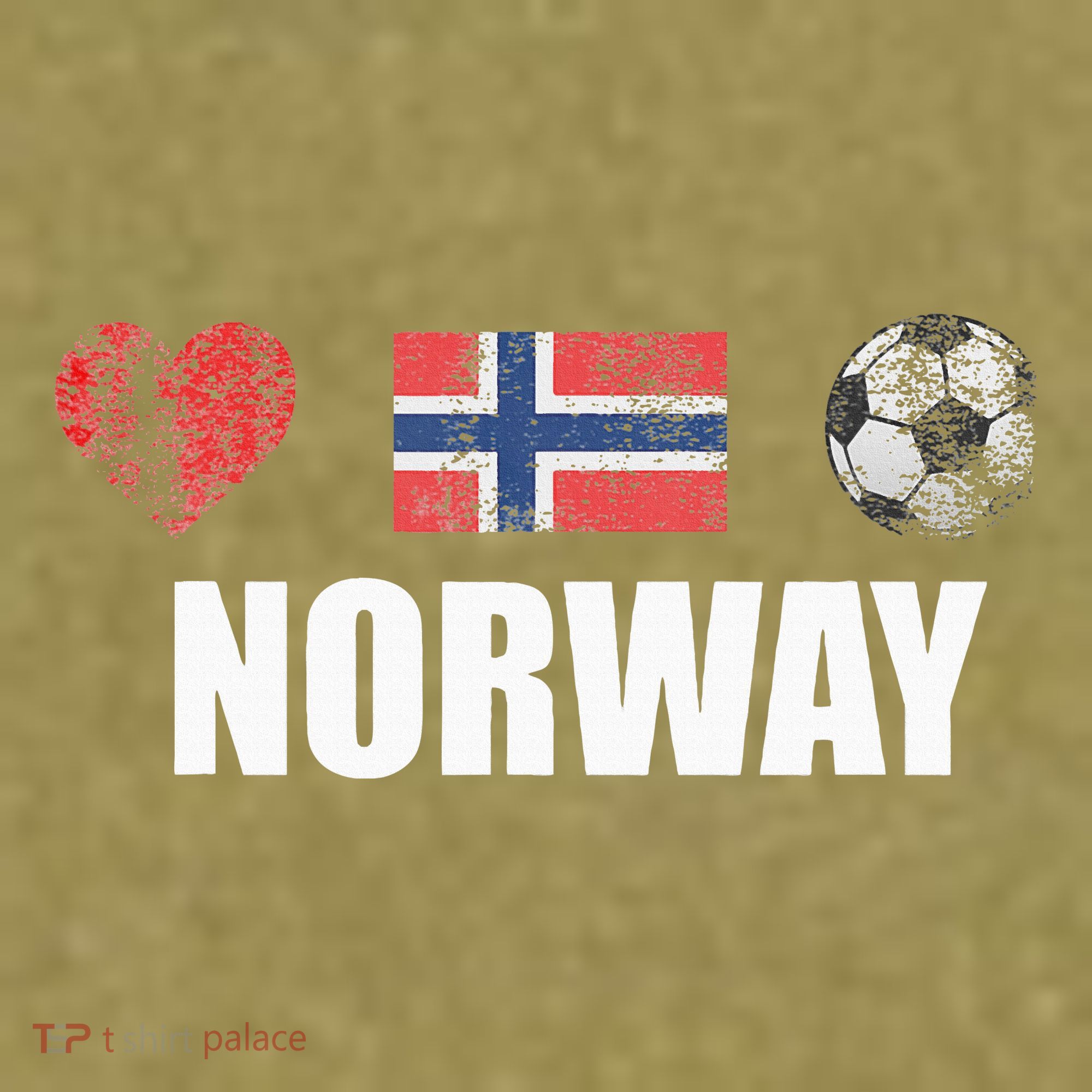 Norway Football Garment-Dyed Women's Muscle Tee
