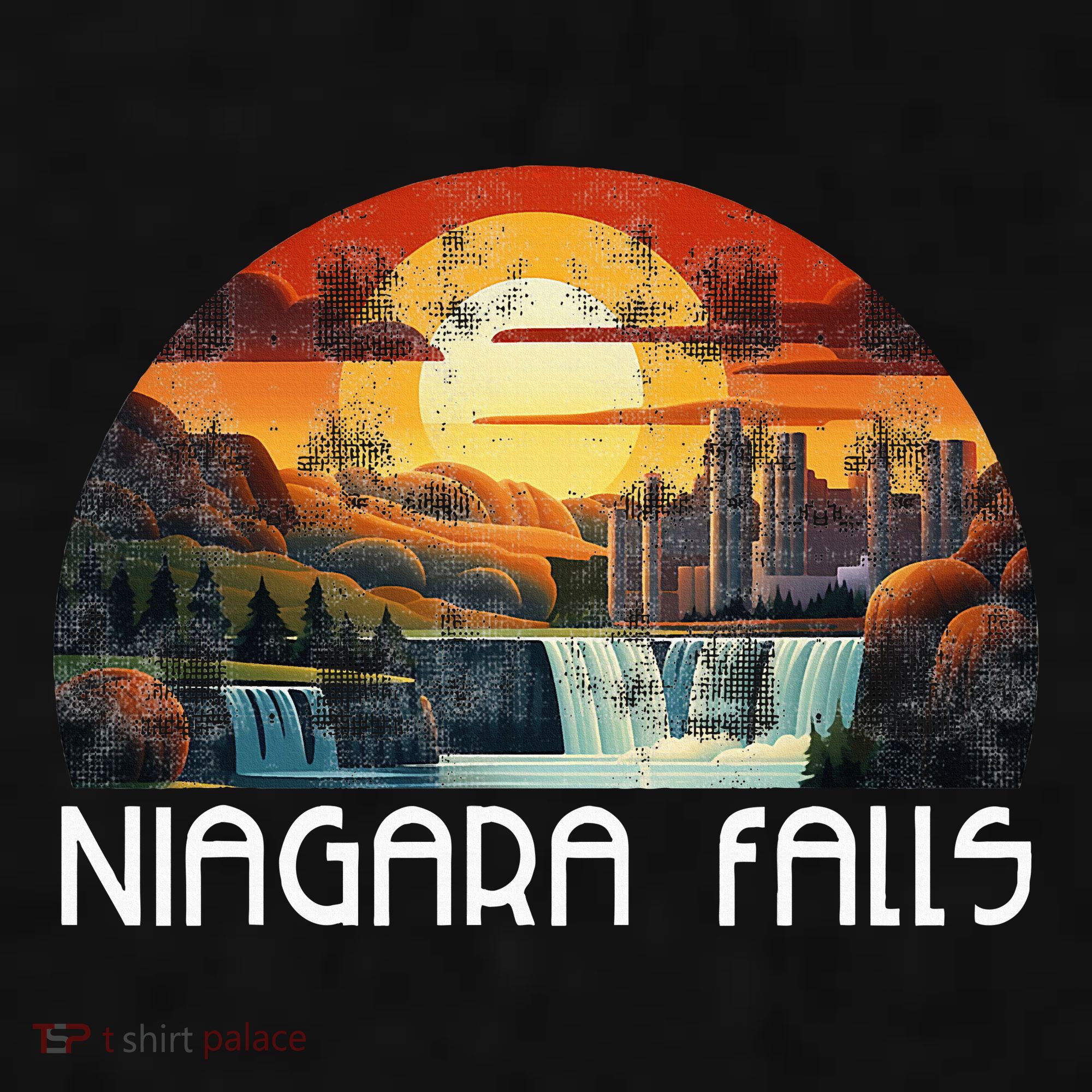 Niagara Falls Niagara Falls Ladies PosiCharge Tri-Blend Wicking Tank