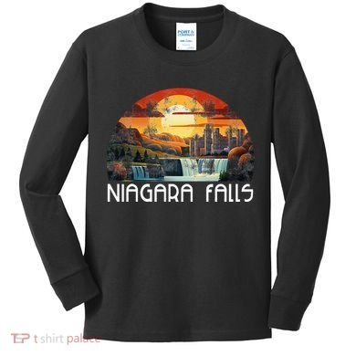 Niagara Falls Niagara Falls Kids Long Sleeve Shirt
