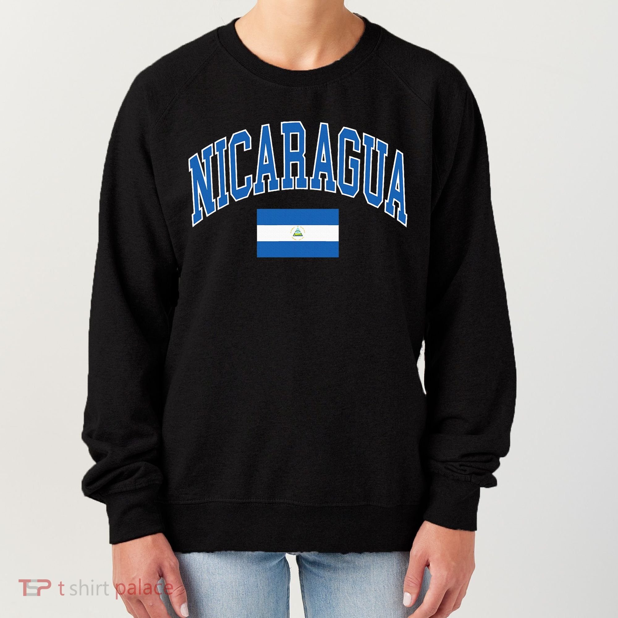 Nicaragua Flag Women's Sweatshirt