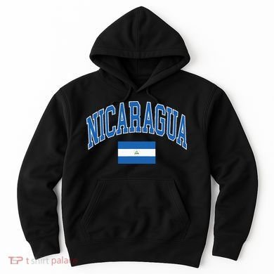 Nicaragua Flag Hoodie