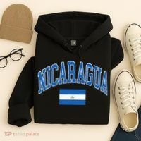 Nicaragua Flag Hoodie thumb 4
