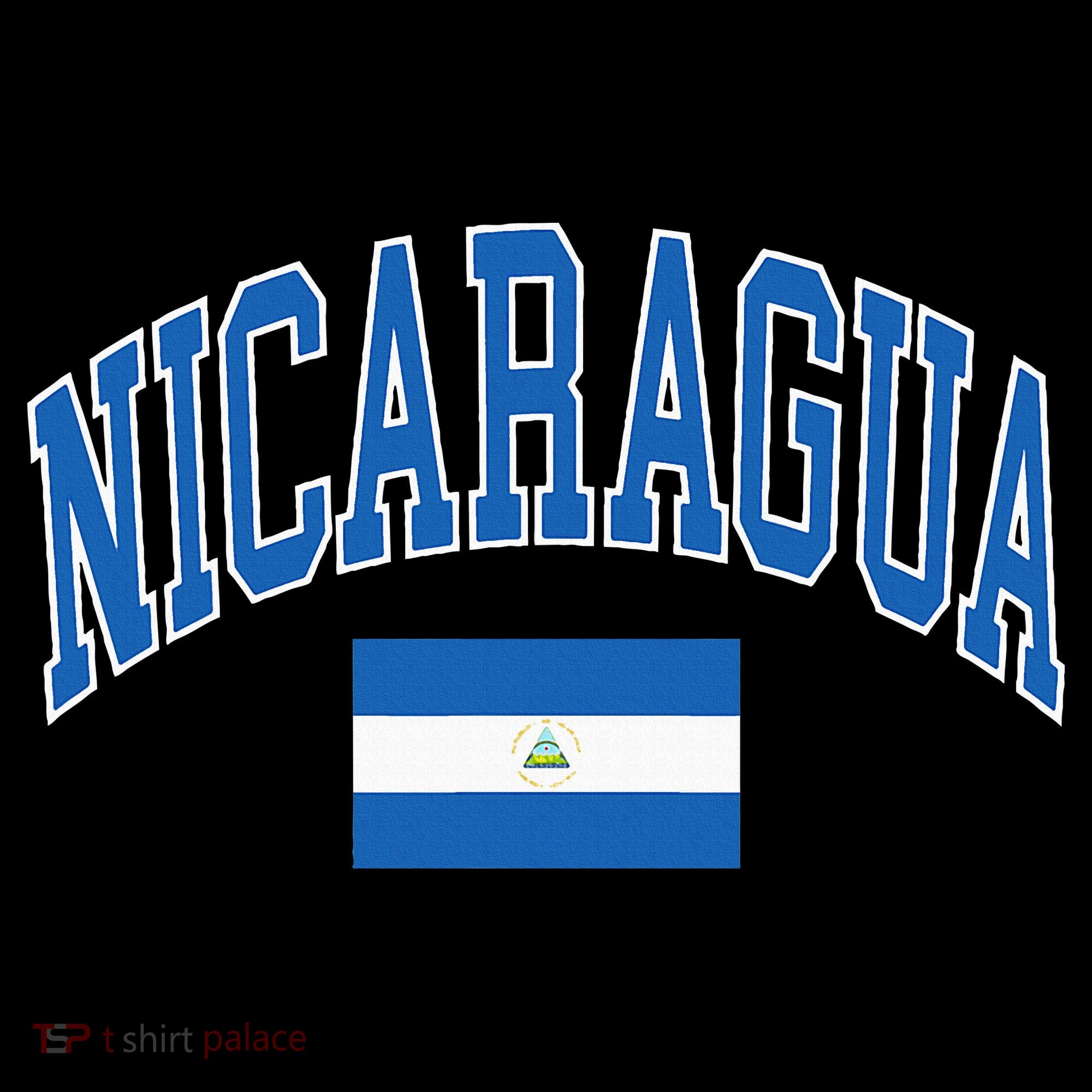Nicaragua Flag Hoodie