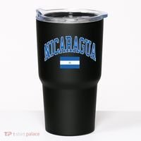 Nicaragua Flag Tumbler thumb 0