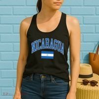 Nicaragua Flag Women's Tank Top thumb 2
