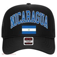 Nicaragua Flag Hat thumb 0