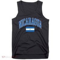 Nicaragua Flag Tank Top thumb 0