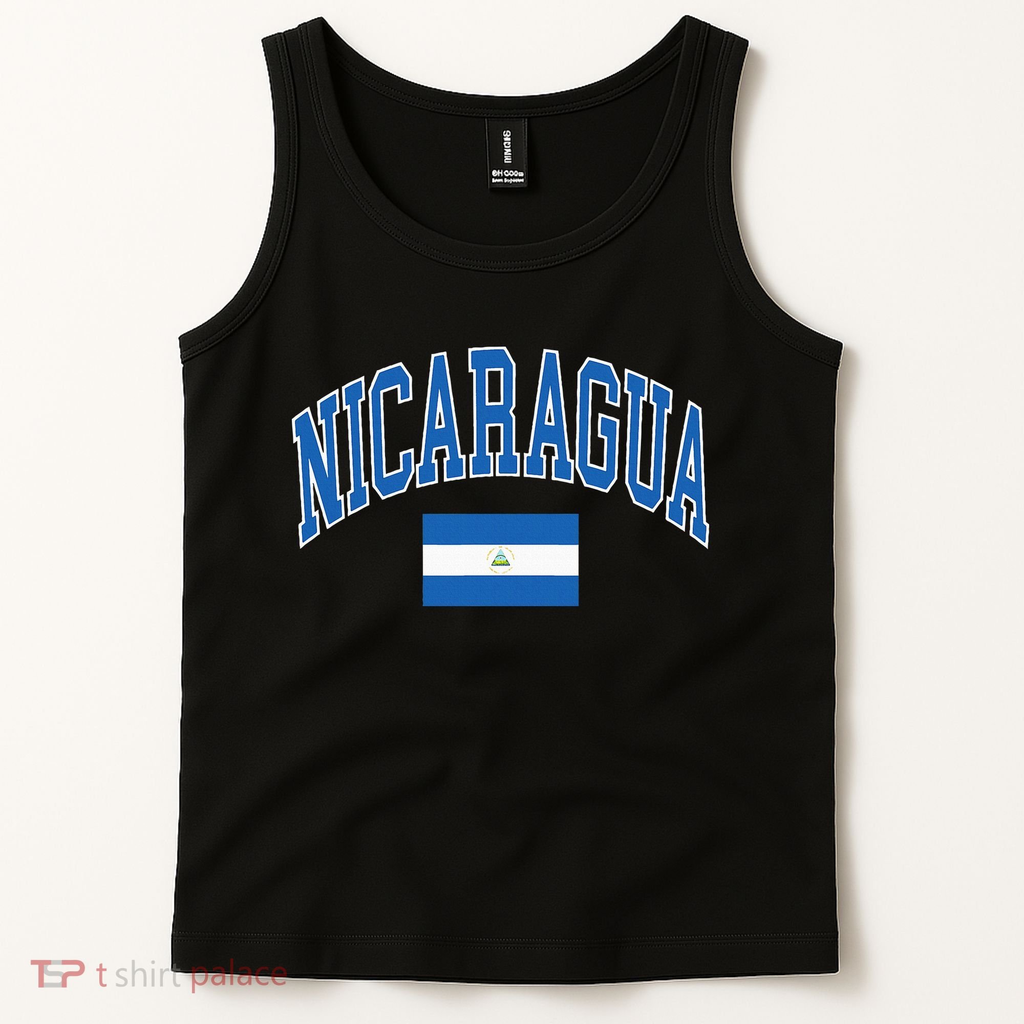Nicaragua Flag Tank Top