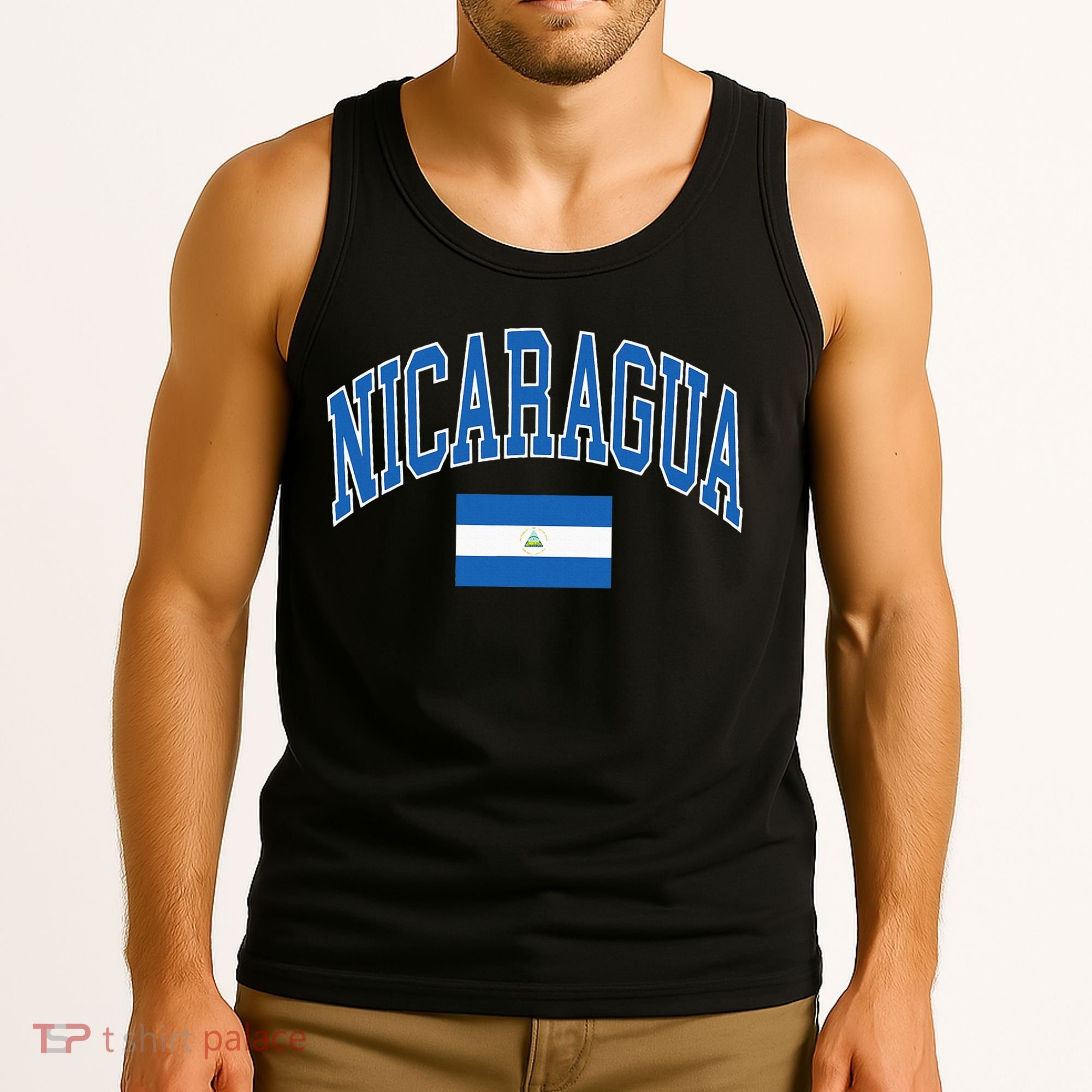 Nicaragua Flag Tank Top