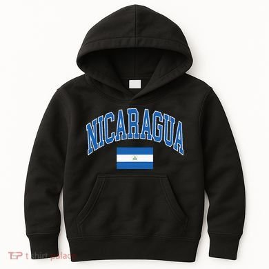 Nicaragua Flag Kids Hoodie