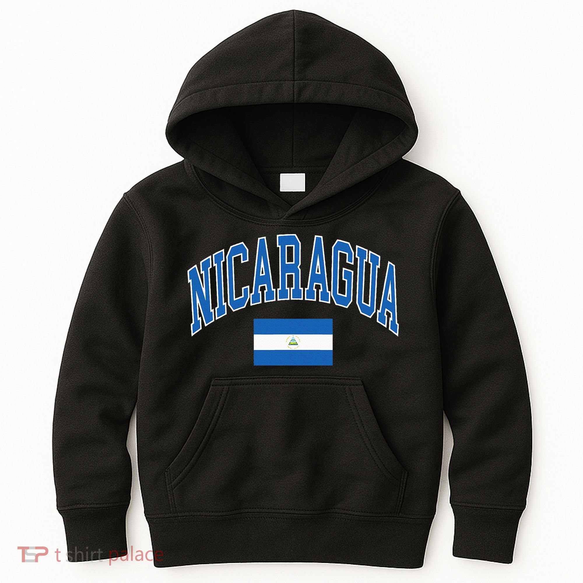 Nicaragua Flag Kids Hoodie