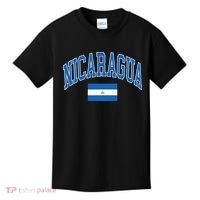 Nicaragua Flag Kids T-Shirt thumb 0