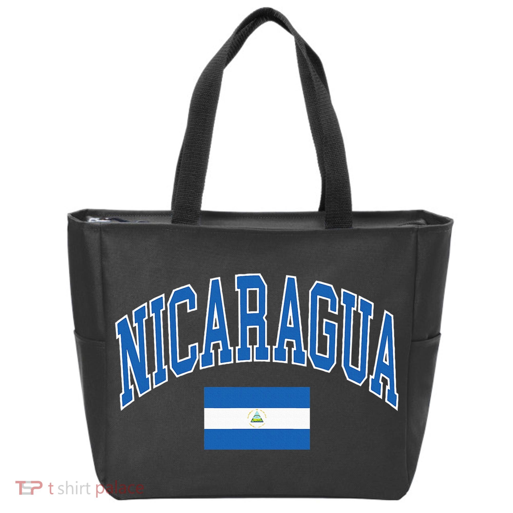 Nicaragua Flag Tote Bag