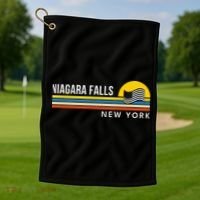 Niagara Falls New York Souvenir Golf Towel thumb 1