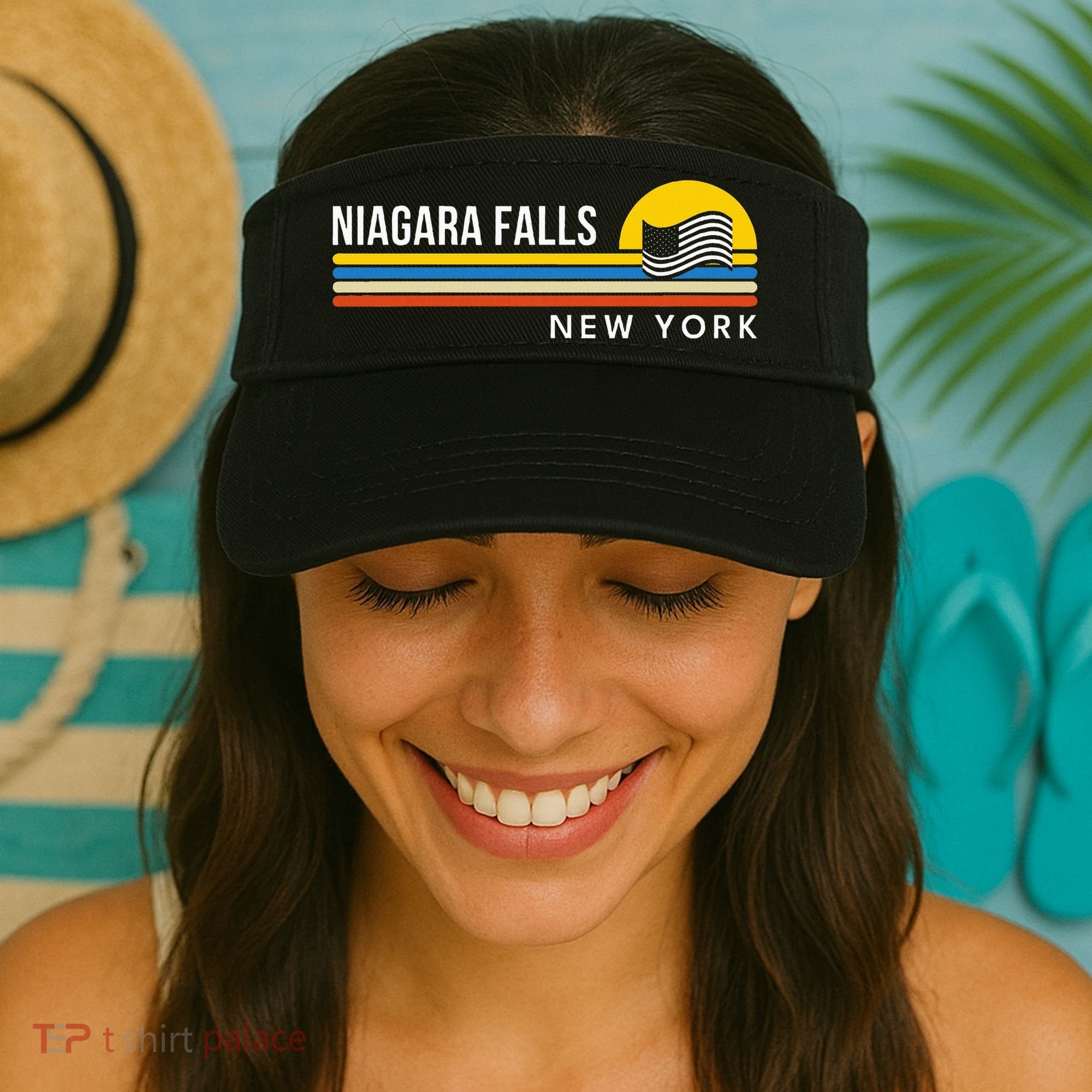 Niagara Falls New York Souvenir Visor