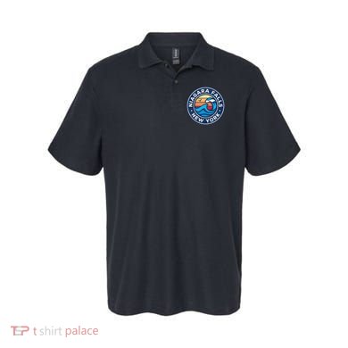 Niagara Falls New York Ny Vintage Nautical Waves Polo