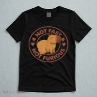 Not Fast Not Furious Capybara T-Shirt thumb 5