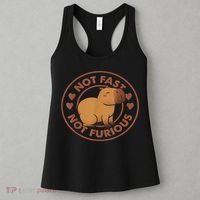 Not Fast Not Furious Capybara Women's Tank Top thumb 3