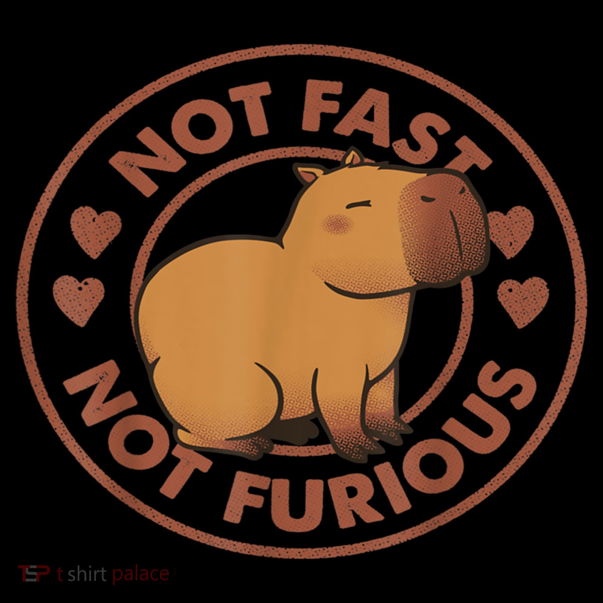 Not Fast Not Furious Capybara Women's Tank Top