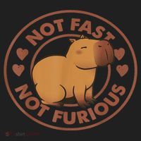 Not Fast Not Furious Capybara Hat thumb 2