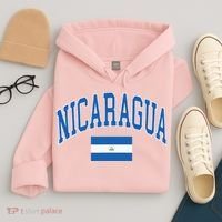 Nicaragua Flag Hoodie thumb 4