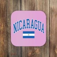 Nicaragua Flag Coaster thumb 0