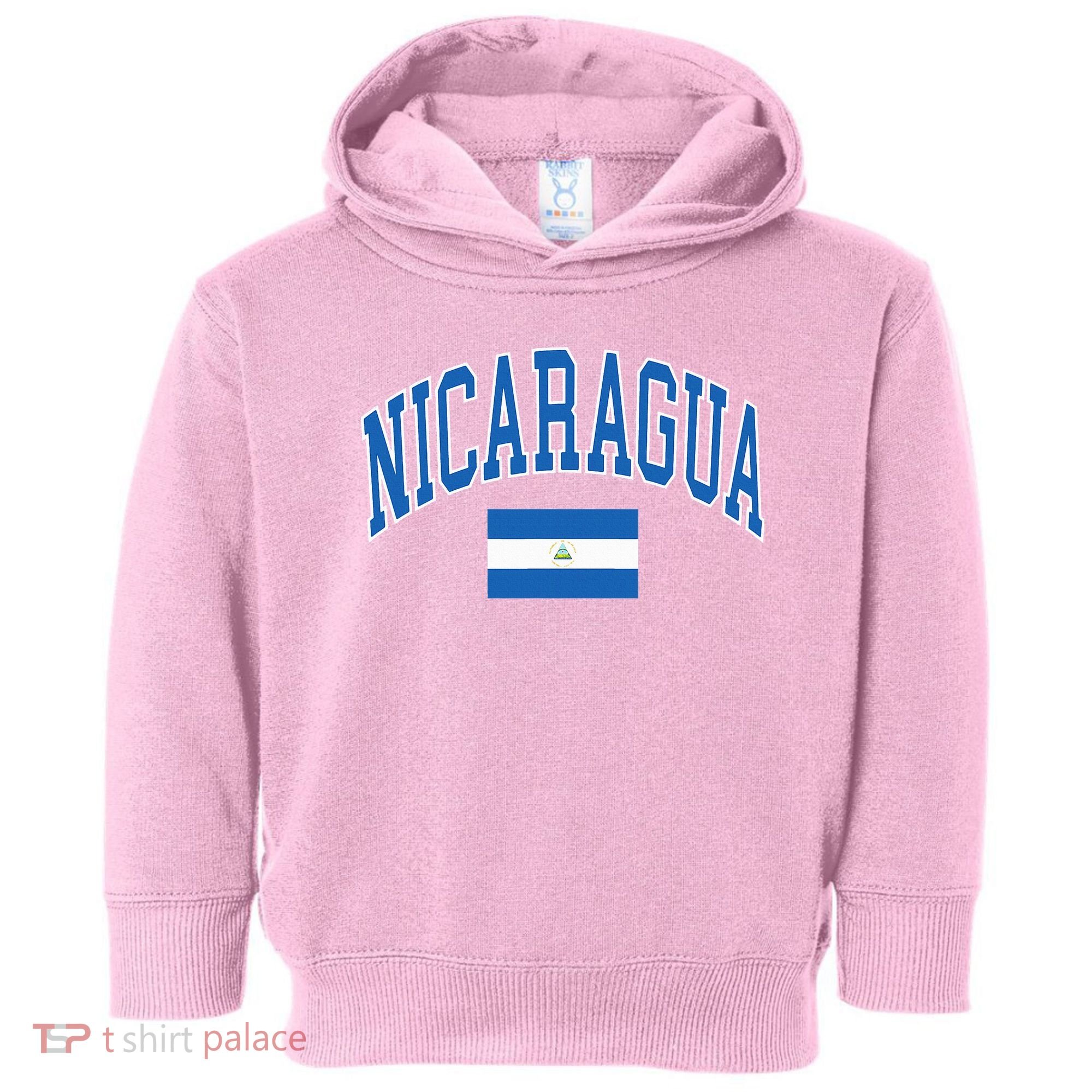 Nicaragua Flag Toddler Hoodie