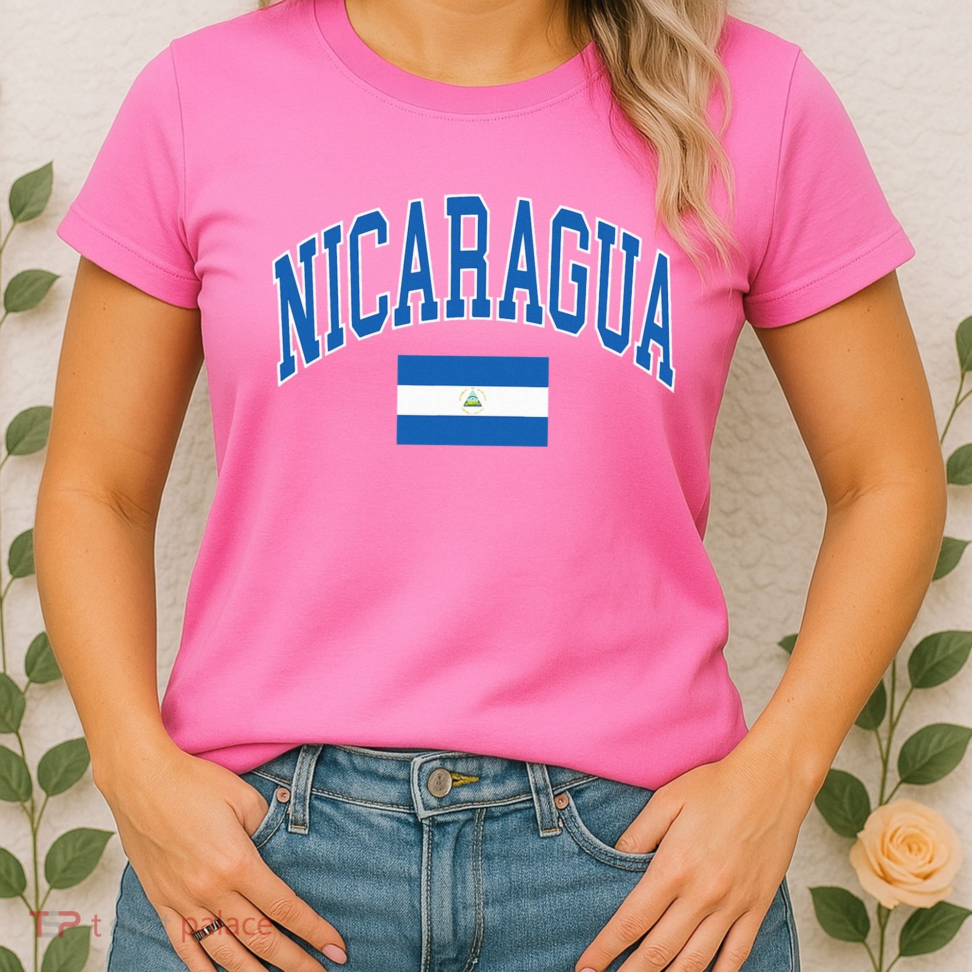 Nicaragua Flag Women's T-Shirt