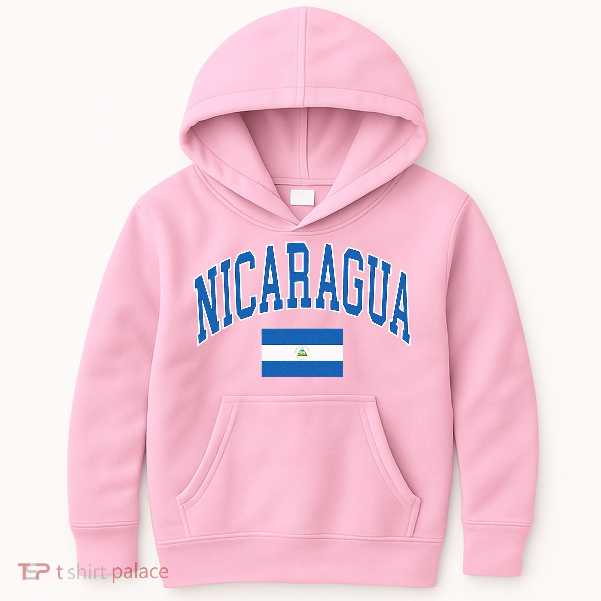 Nicaragua Flag Kids Hoodie