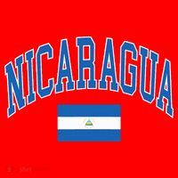 Nicaragua Flag Santa Hat thumb 1