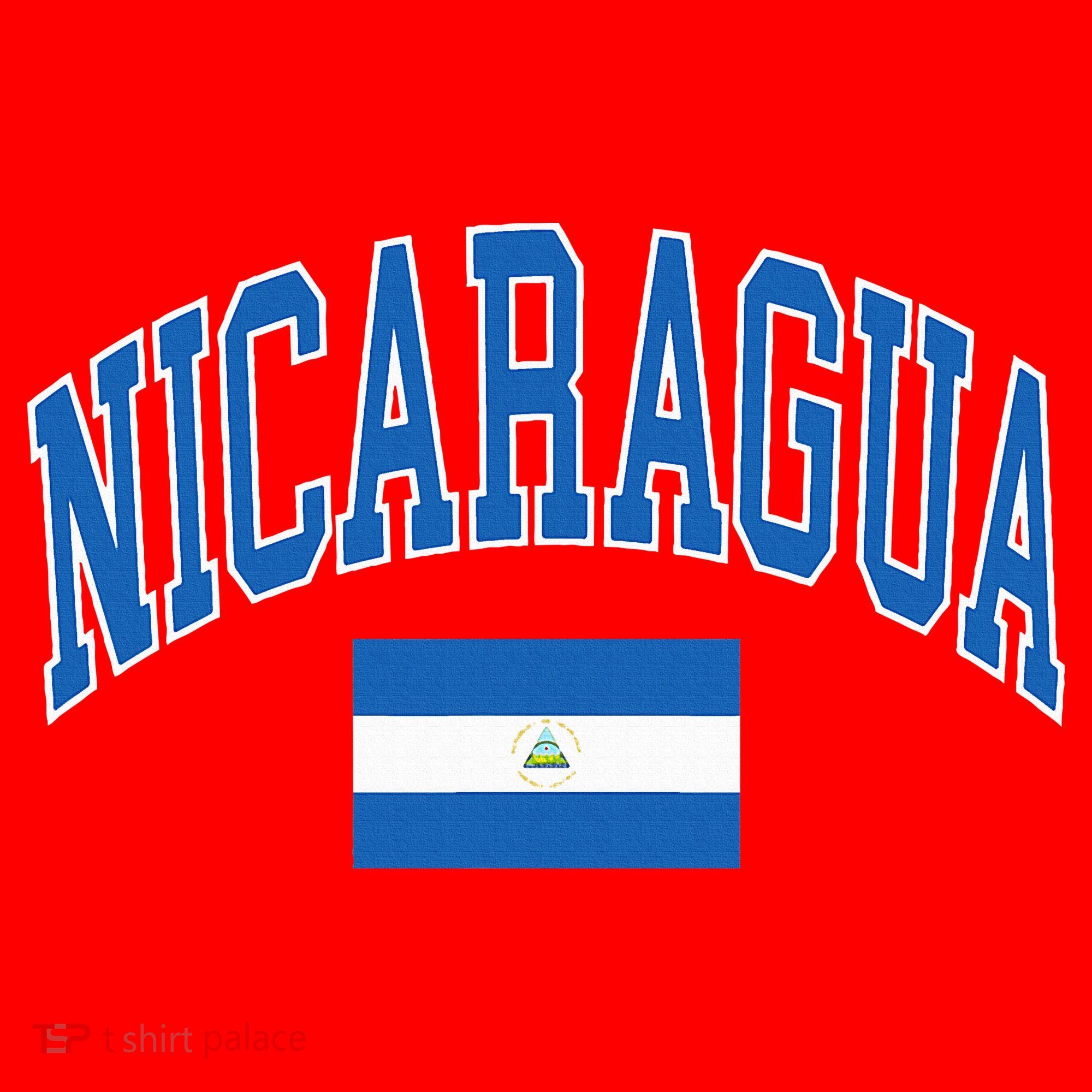 Nicaragua Flag Santa Hat