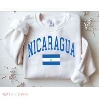 Nicaragua Flag Sweatshirt thumb 2