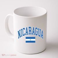 Nicaragua Flag Coffee Mug thumb 0