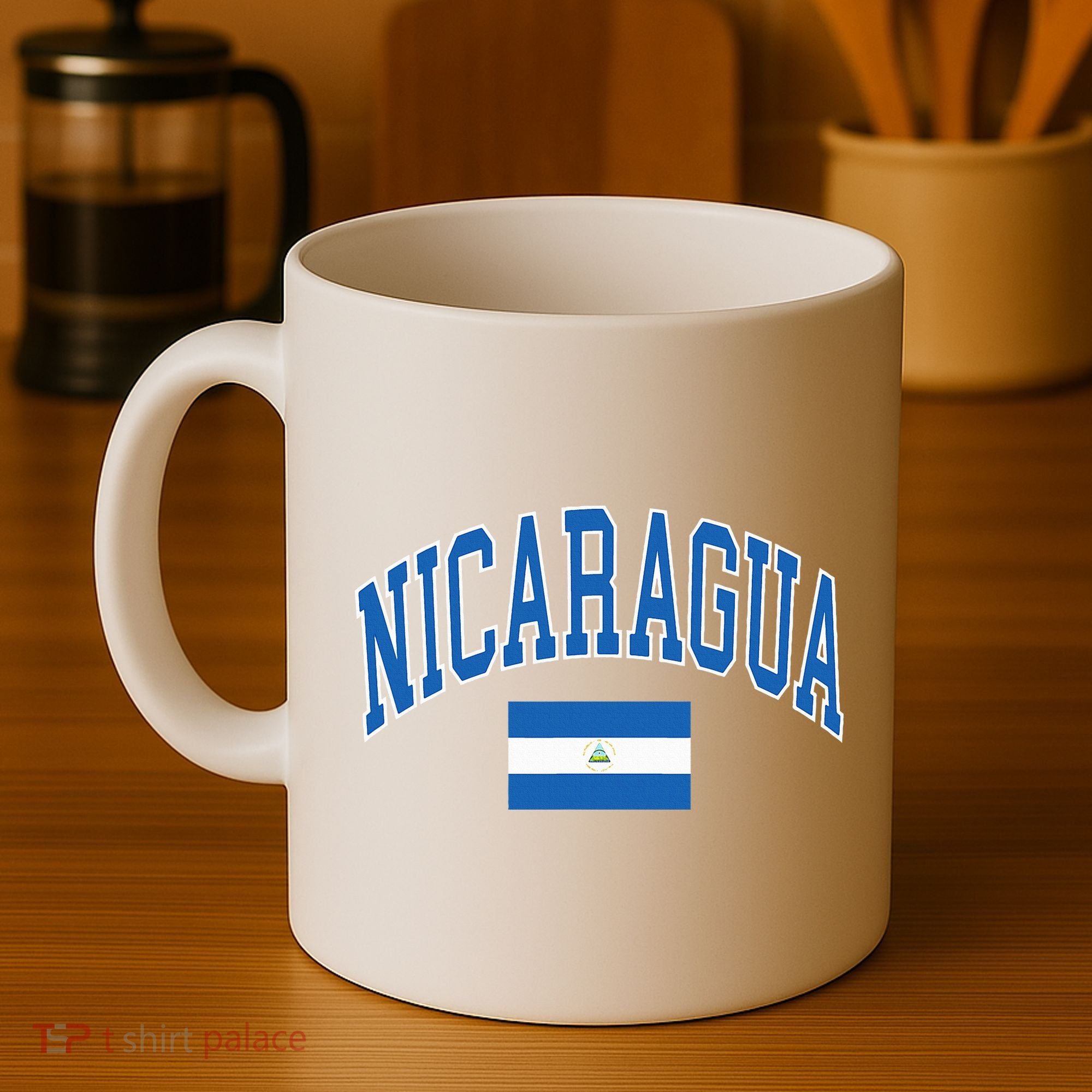 Nicaragua Flag Coffee Mug