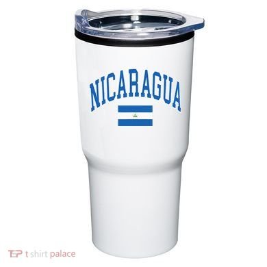 Nicaragua Flag Tumbler