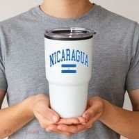 Nicaragua Flag Tumbler thumb 2