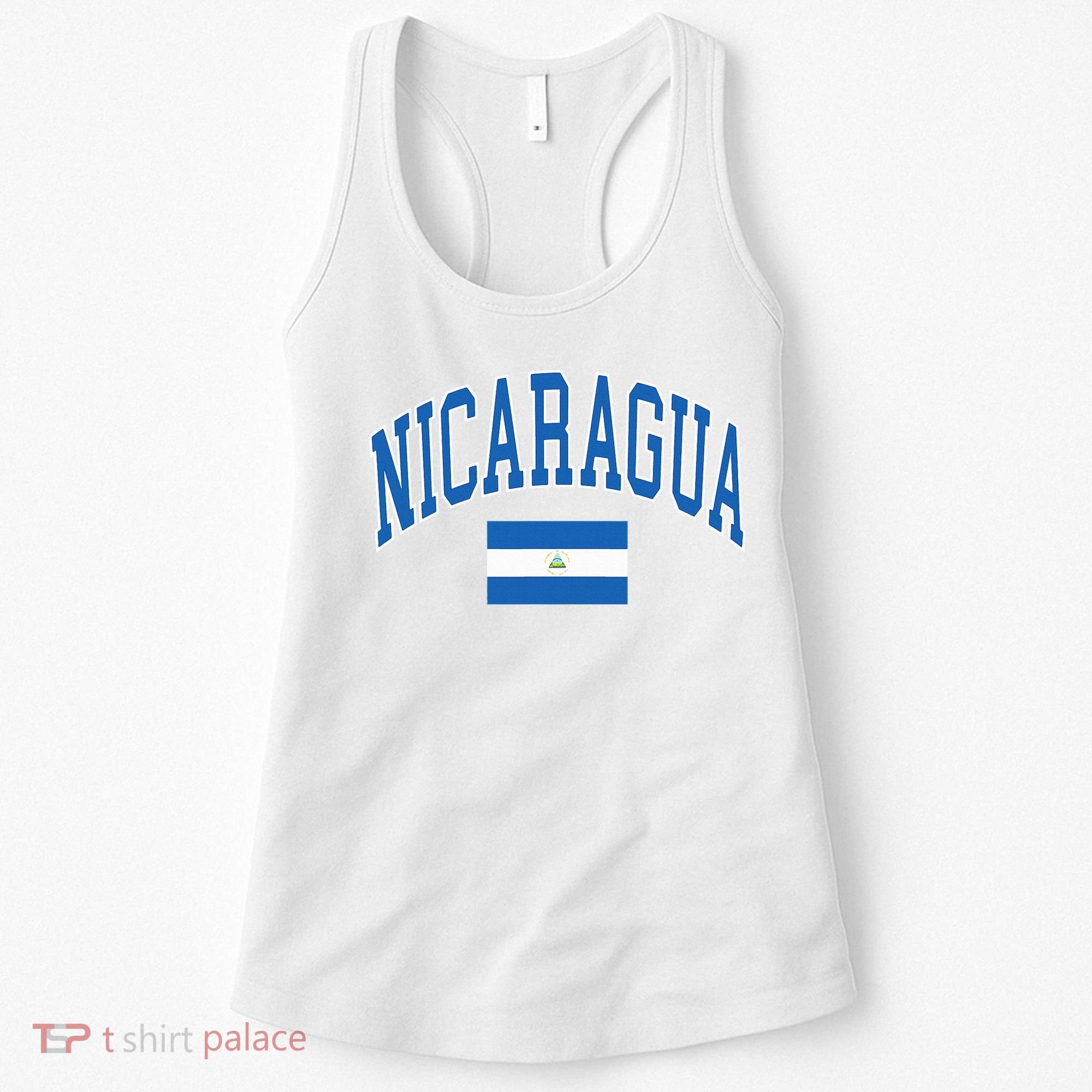 Nicaragua Flag Women's Tank Top