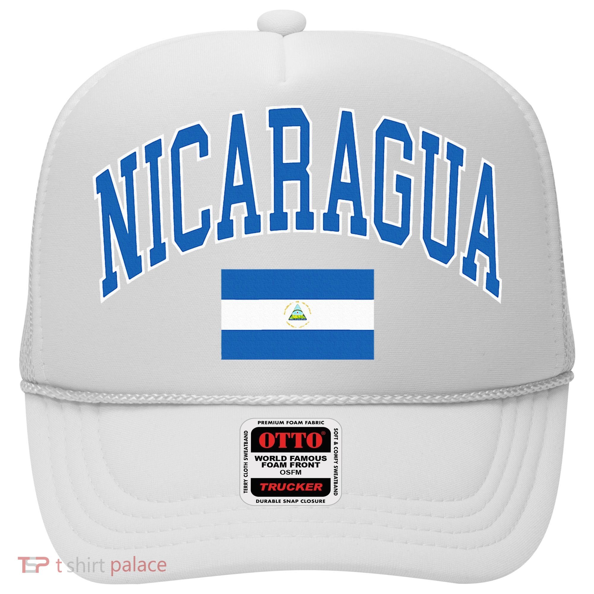 Nicaragua Flag Hat